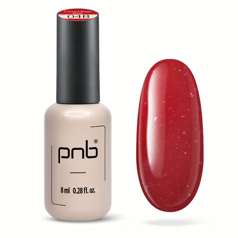 Camouflage Base PNB, 04B Rubi de Milonga, 8 ml