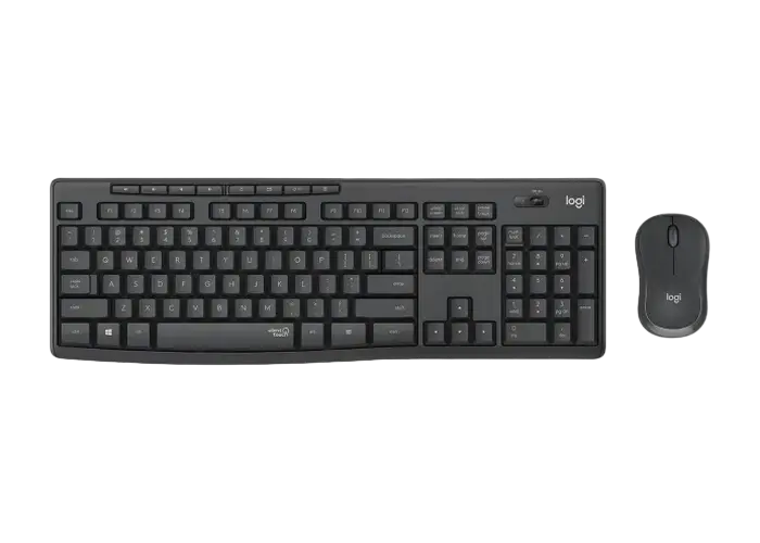 Set Tastatură + Mouse Logitech MK295, Fără fir, Grafit