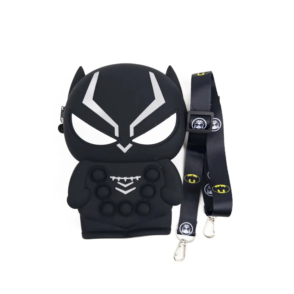 Geantă silicon mare Super Eroi Black Panther 22 pe 14 pe 4 cm