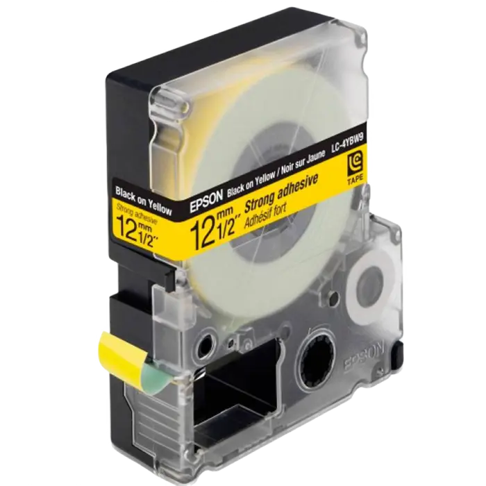 Epson LK-4YBW, 12mm x 9m