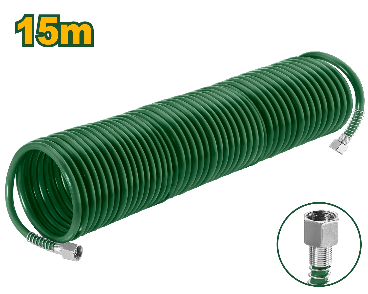 Furtun de aer spiralat 15m 5-8mm Jadever JDQG1915