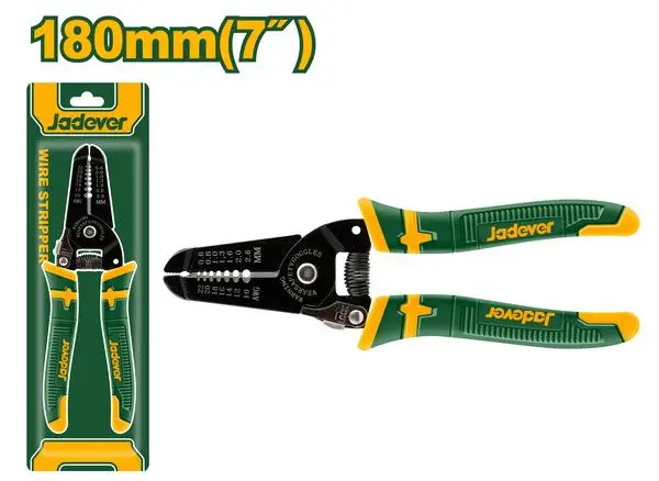 Clește pentru dezizolat cabluri 180mm Jadever