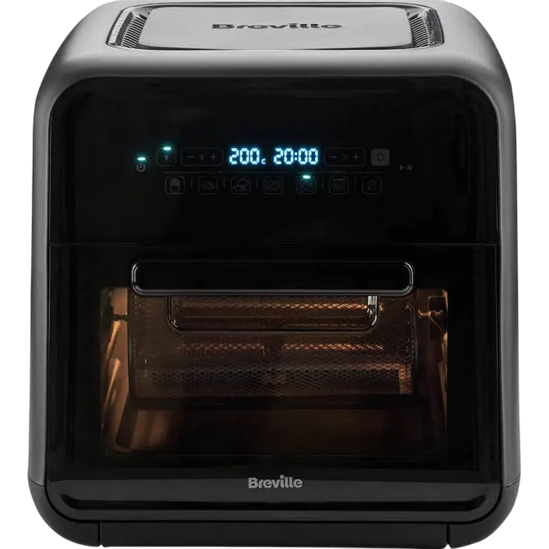 Friteuză cu aer cald Breville VDF127X-DIM, Negru