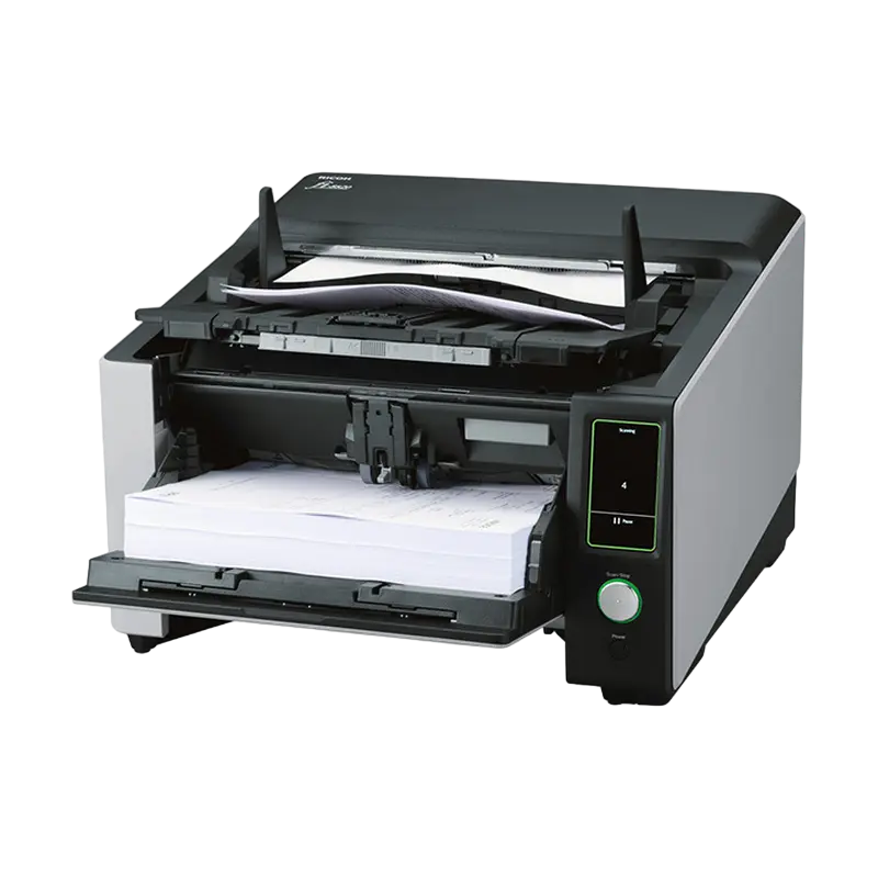 Scaner de documente cu alimentare automată Ricoh fi-8820, A3, Alb | Negru