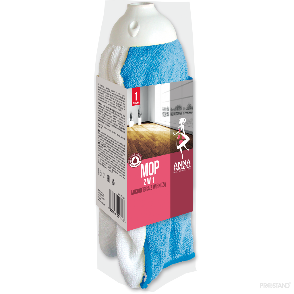 Rezerva p/u mop 2 in 1 din microfibra si viscosa PB-1338