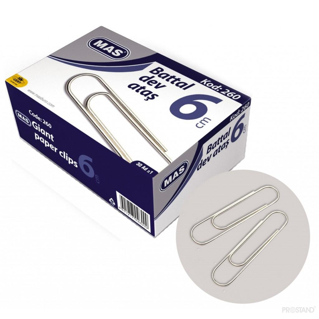 Agrafe №6 60mm MAS (260) 30 buc