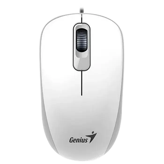 Mouse Genius DX-110, Alb