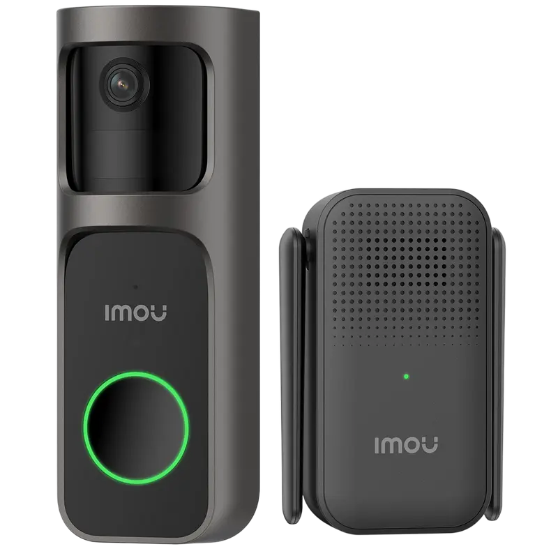 Sonerie video IMOU Doorbell 2S Kit, Negru