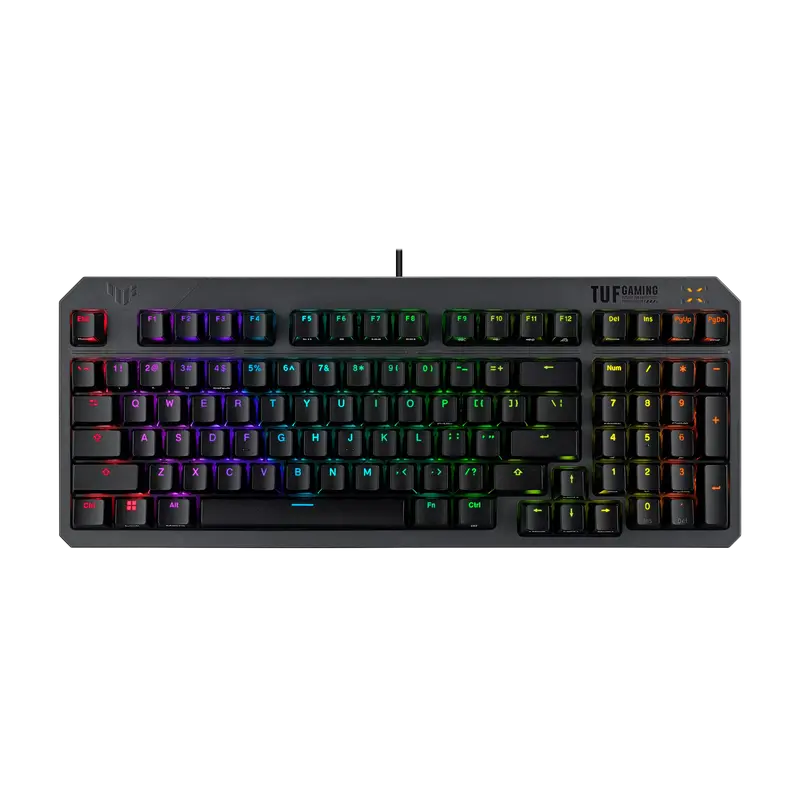 Tastatură ASUS TUF Gaming K3 Gen II, Cu fir, Negru