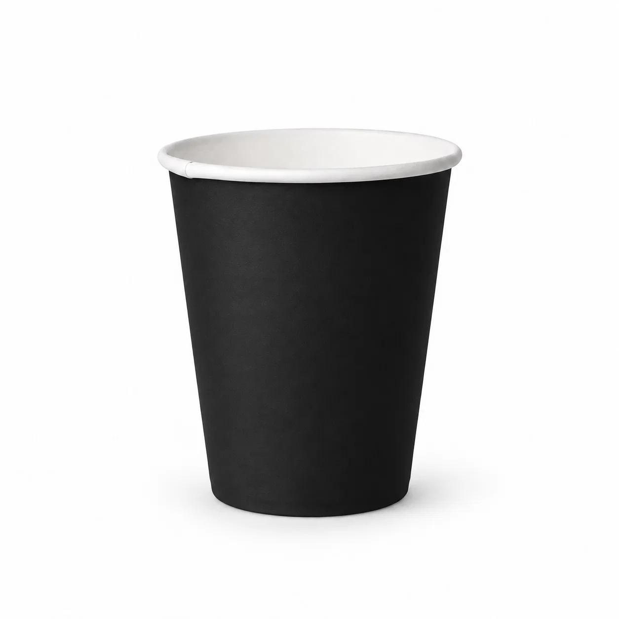 Pahar din hirtie 166ml NEGRU eco d70 (50 buc)