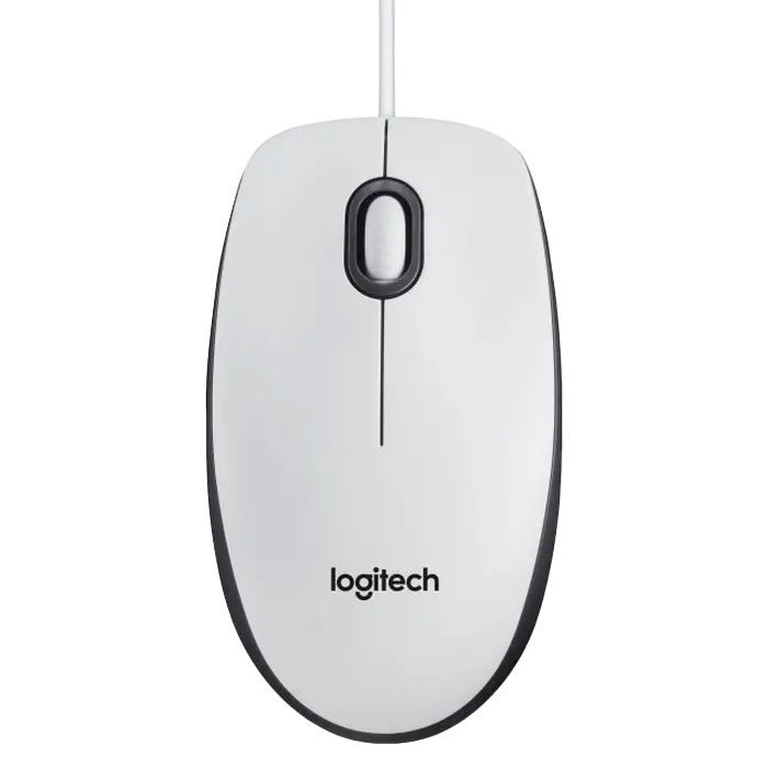 Mouse Logitech M100, Alb