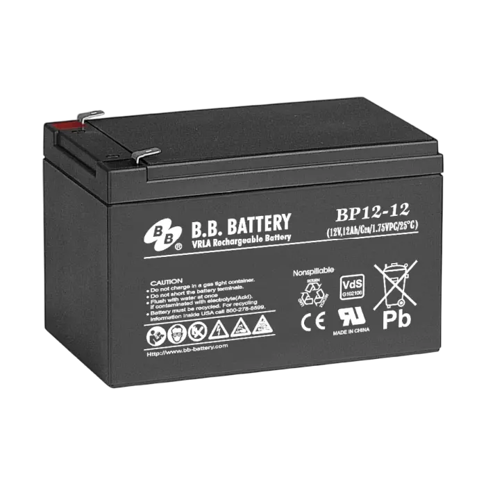 Baterie UPS B.B. BP12-12, 12V 12