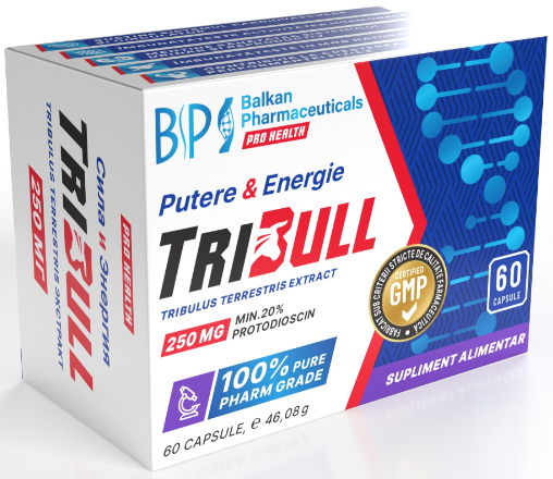 TriBULL 250 mg, 60 capsule | Balkan Pharmaceuticals