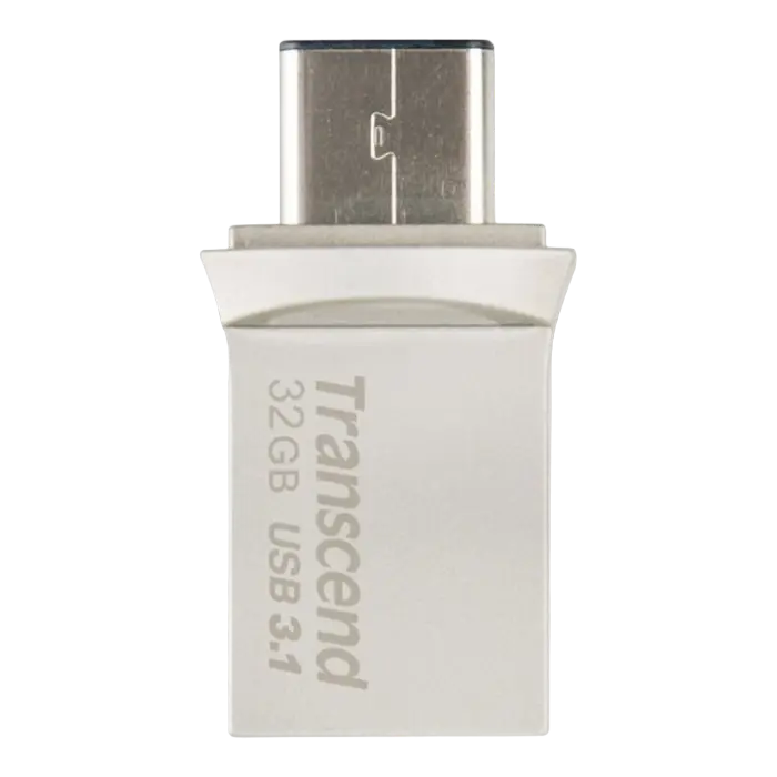 Memorie USB Transcend JetFlash 890, 32GB, Argintiu