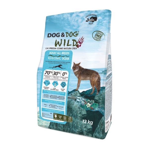 GHEDA hrana pentru caini Dog&Dog Wild Regional OCEAN 12kg