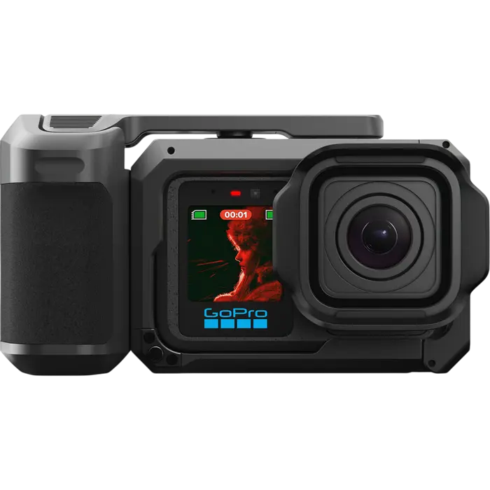 GoPro MISSION 1 PRO Grip Edition - Compact Cinema Action Camera, Black