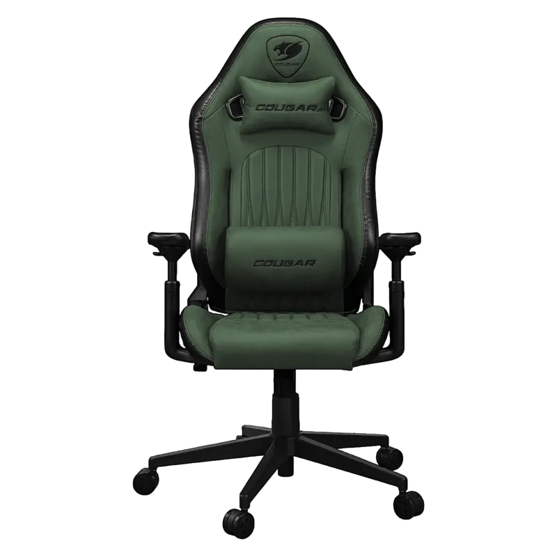 Scaun Gaming Cougar Explore, PVC Piele, Army Green F