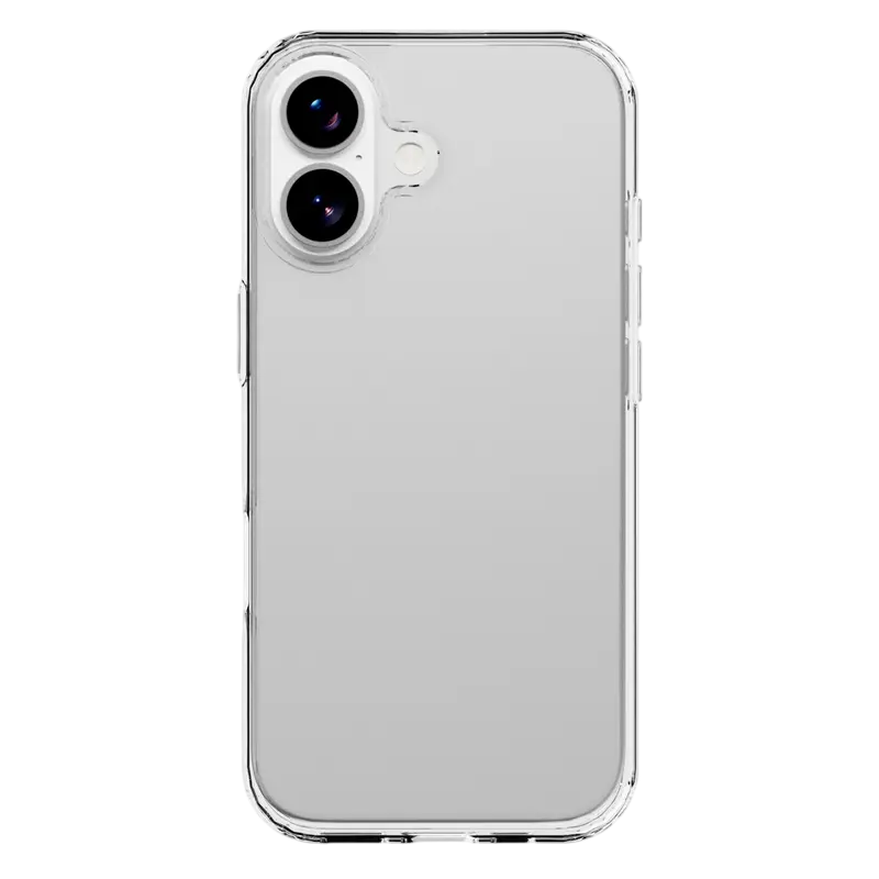 Husă Cellularline Clear Duo pentru Apple iPhone 17, Transparent