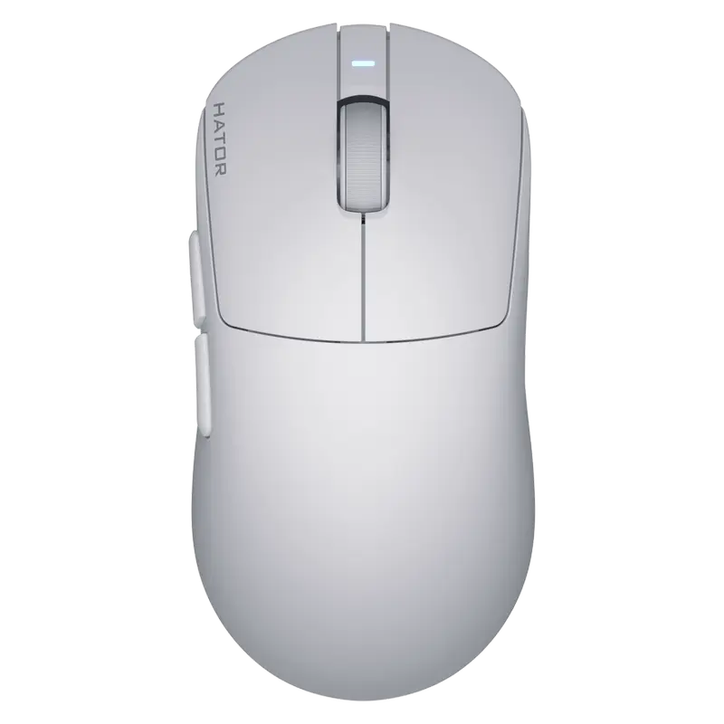 Mouse HATOR Quasar 3S Ultima 8K, Alb