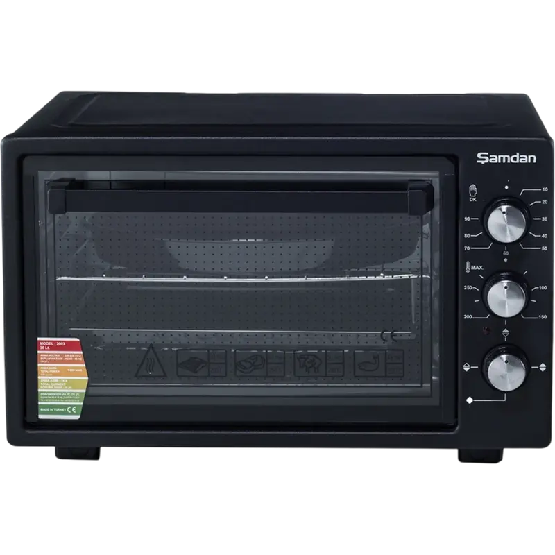 Mini oven Samdan EC01487 Converter (fan)  2033-60L-BLACK