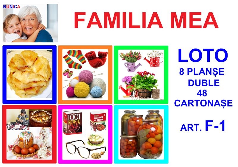 F-1 Joc Loto Familia mea