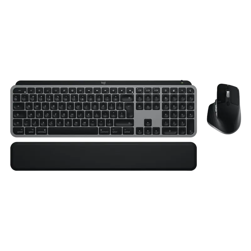 Set Tastatură + Mouse Logitech MX Keys S Combo, Fără fir, Space Grey