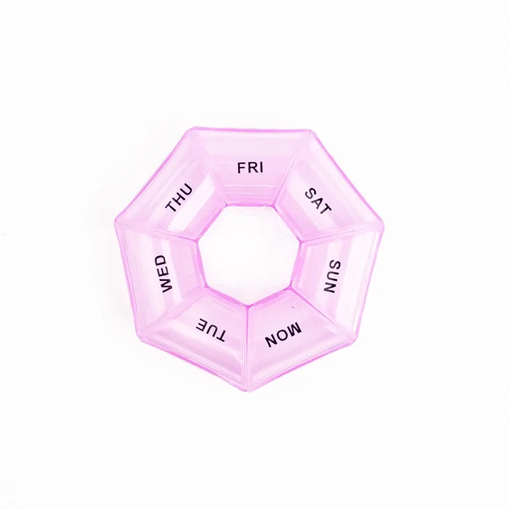 Cutie pentru medicamente Pill Box rotundă