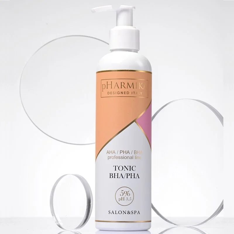 pHarmika Tonic cu acizi PHA/BHA 5% pH 3.5