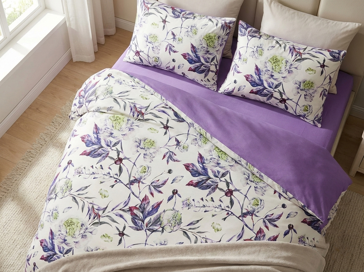 Set familie cu cearșaf elastic 180x200 NR001