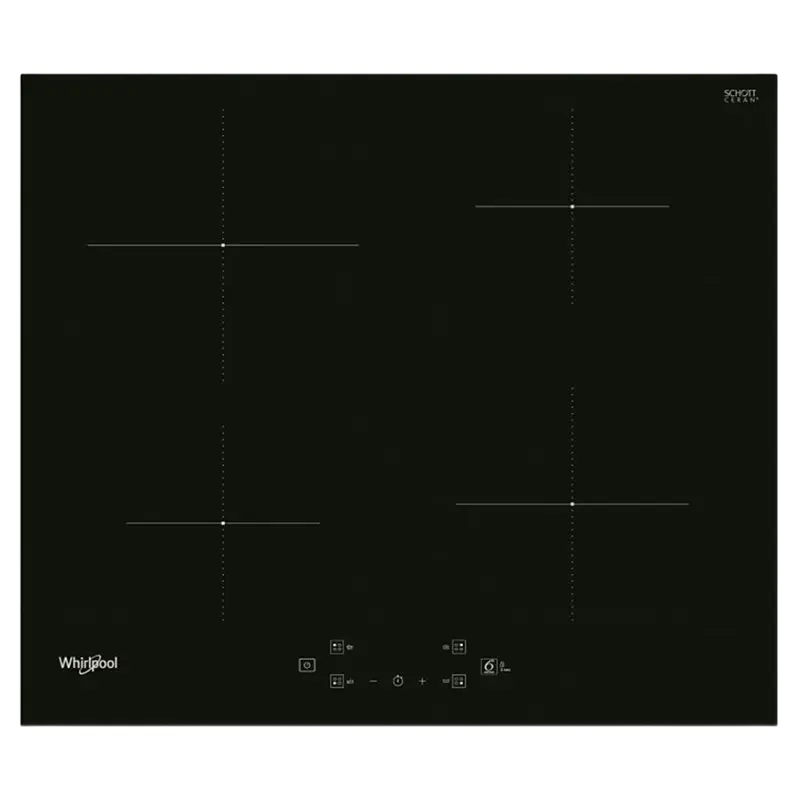 Plită cu inducție Whirlpool WS Q2760 BF, Negru