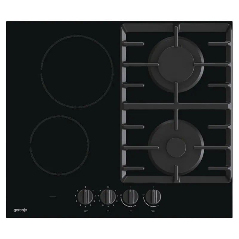 Plită incorporabilă  mixtă Gorenje GCE691BSC, Negru