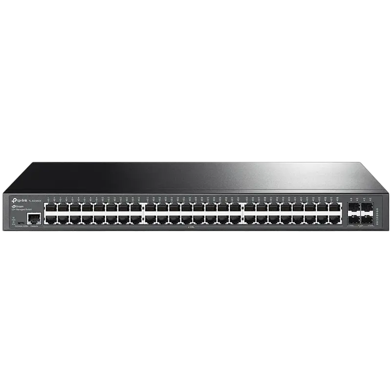 Switch de rețea TP-LINK TL-SG3452X, 48x 10/100/1000 Mbps
