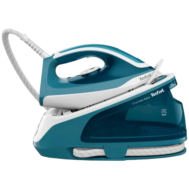 Fier de călcat cu generator de abur Tefal SV6131E0, 2200W, Albastru deschis