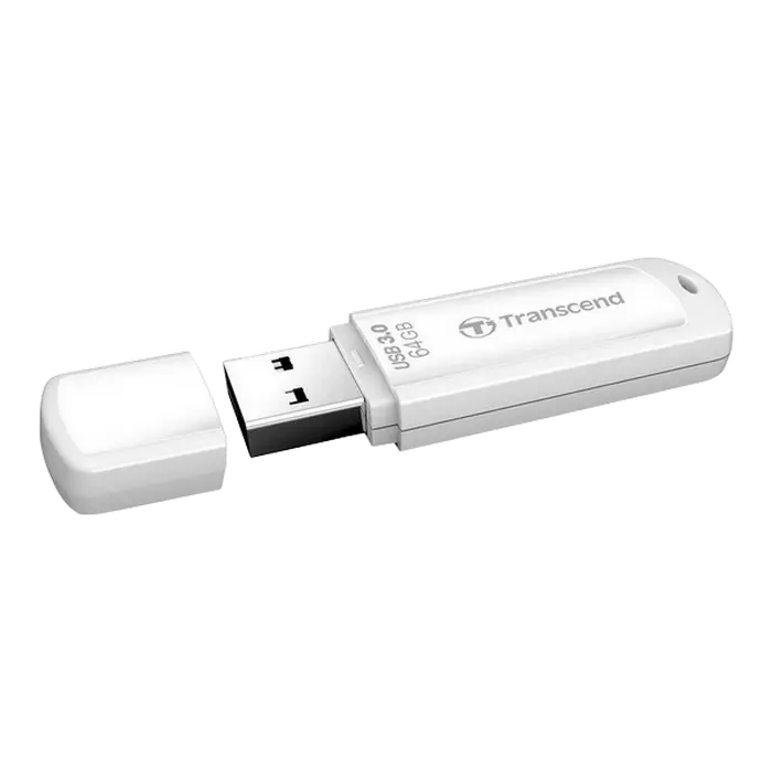 Memorie USB Transcend JetFlash 730, 64GB, Alb