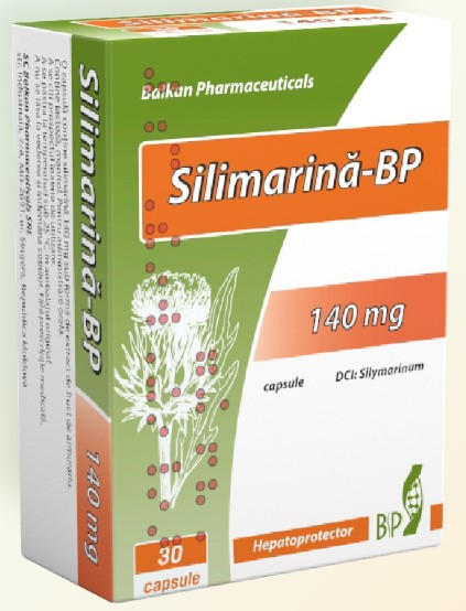 Silimarin-BP 140 mg 30 capsule | Balkan Pharmaceuticals