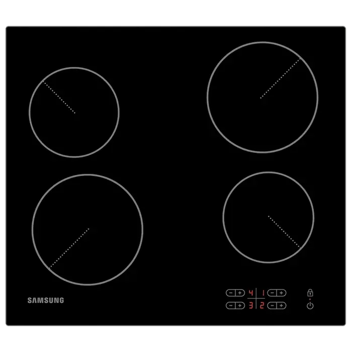 Plită electrică Samsung NZ64T3506AK/WT, Negru
