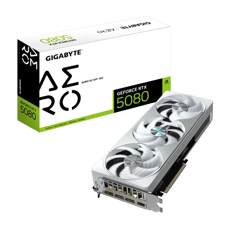 Placă Video Gigabyte GV-N5080AERO OC-16GD, 16GB GDDR7 256bit