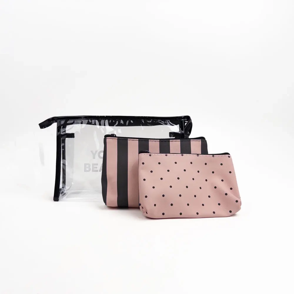 Geantă cosmetică set 3 bucăți