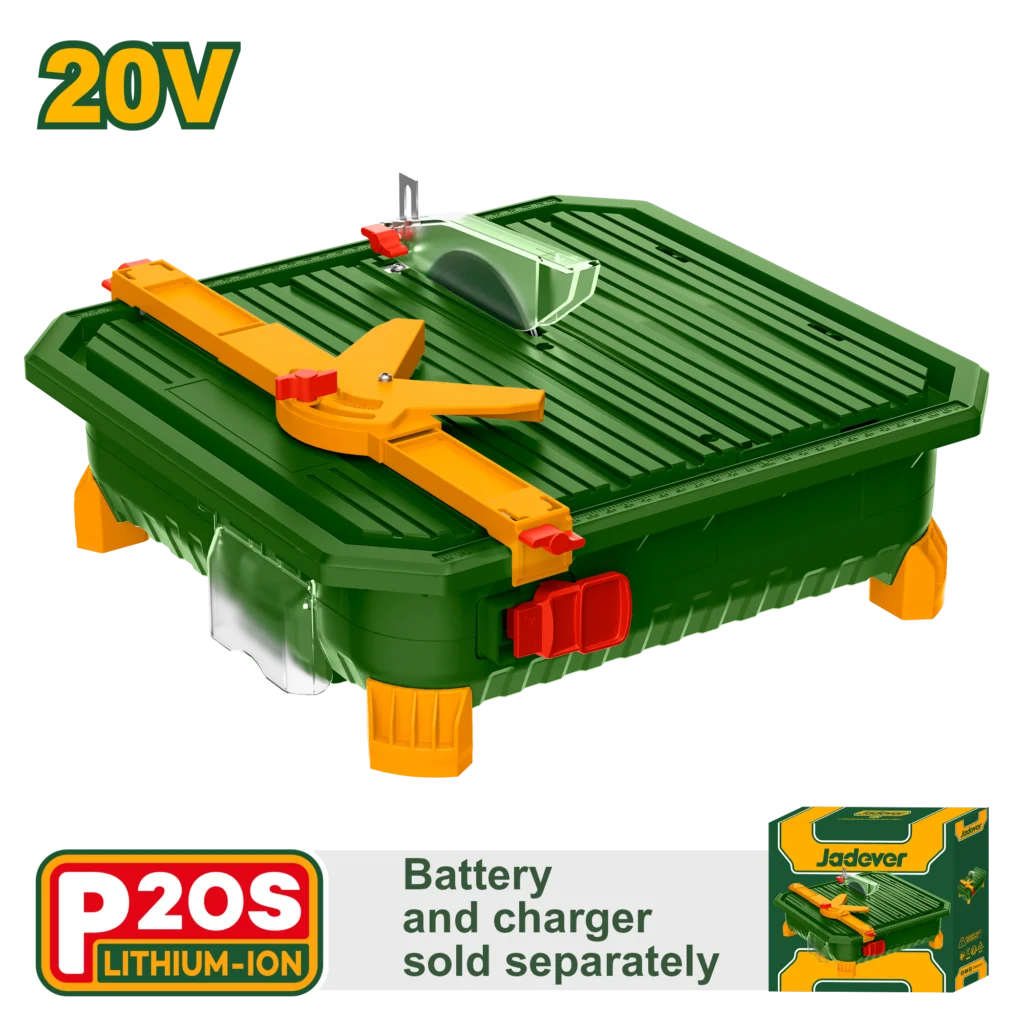 Mașină de tăiat faianță cu acumulator 20V 100x22.2 mm Jadever