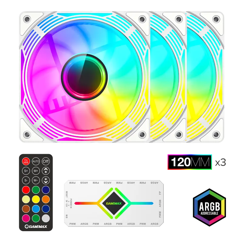 Ventilator PC Gamemax KF300, 120 mm