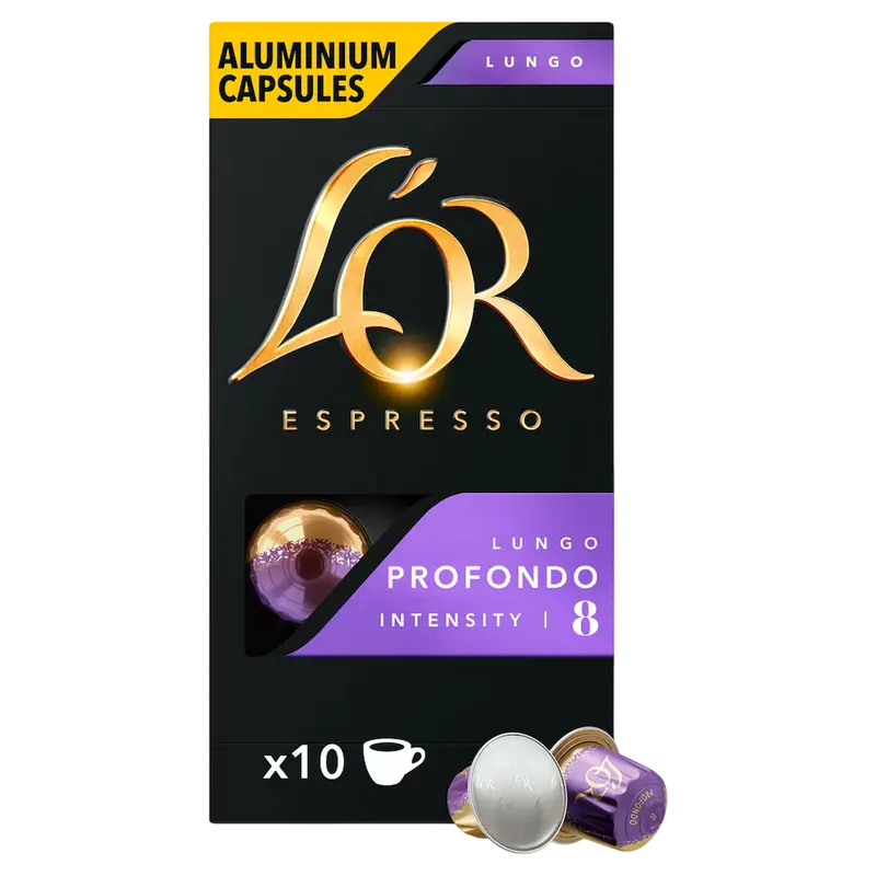 Cafea L'OR Espresso Lungo Profondo, 10 buc