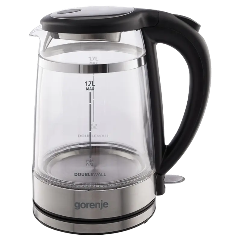 Fierbător electric Gorenje K17GDW, Negru