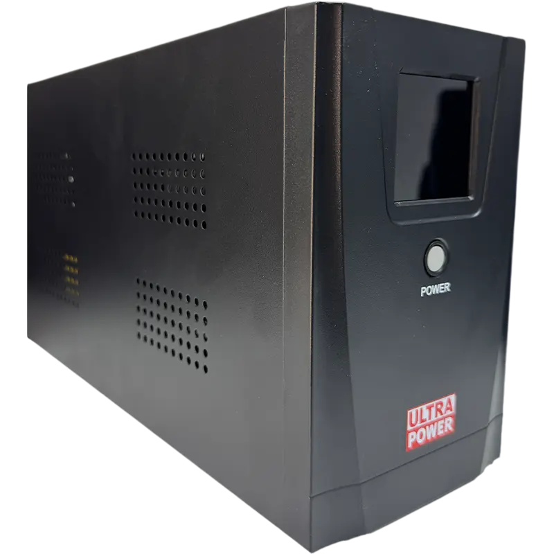 UPS  Ultra Power UPS2000MC 2000VA/1200W, Tower, LCD, AVR, USB, RJ11/RJ45, 2*Schuko sockets, metal case