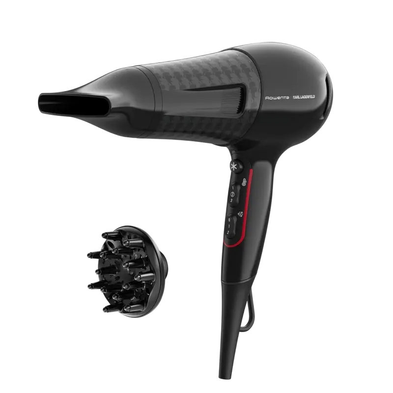 Uscător de păr Rowenta CV591LF0, 2100W, Negru