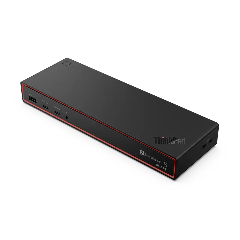 Lenovo ThinkPad TB5 Smart Dock 7500, 2xTBT 5, 3xUSB-A 3.2 Gen 2(10Gbps), 2xUSB-C(10Gbps),2xDP 2.1, 1