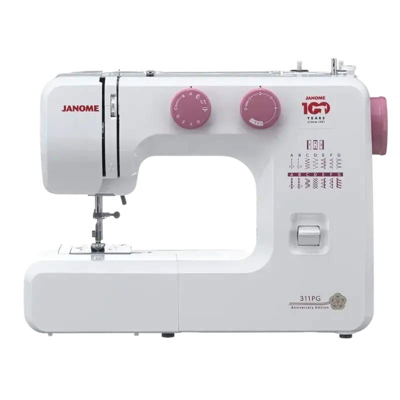 Mașină de cusut JANOME 311PG, Alb
