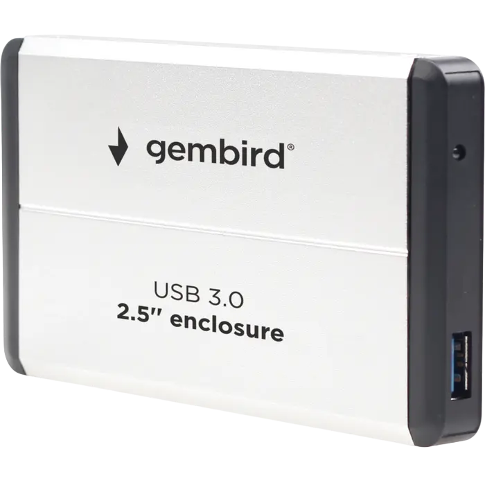Carcasă externă Gembird EE2-U3S-2-S, Argintiu (EE2-U3S-2-S)
