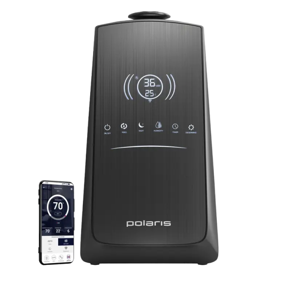 Umidificator de aer Polaris PUH9105, Negru