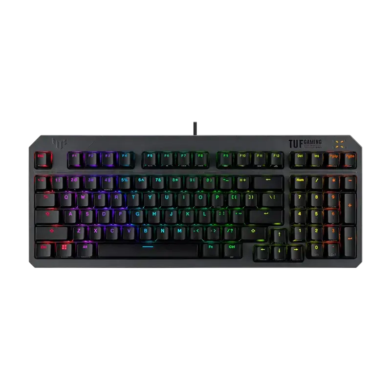 Tastatură ASUS TUF Gaming K3 Gen II, Cu fir, Negru