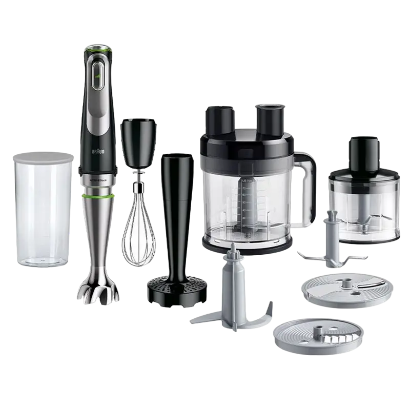 Blender de mână Braun MQ 9187 XLI BK, Negru